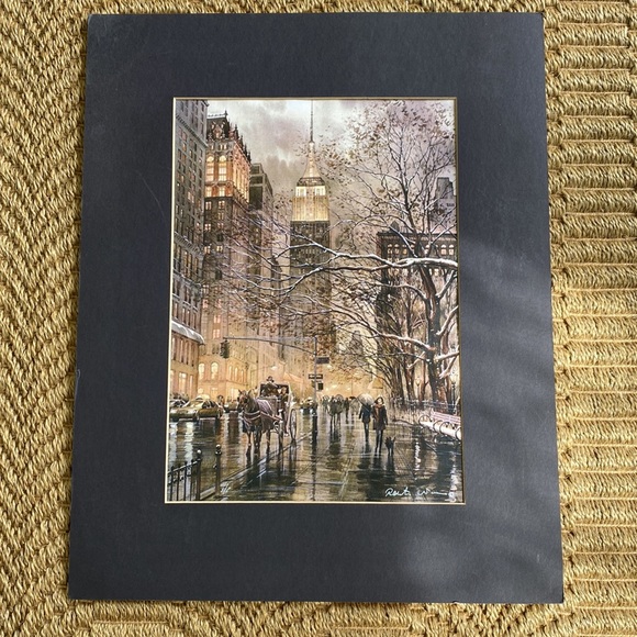 Empire State Building Vintage Print by Roustam Nour - Picture 9 of 10